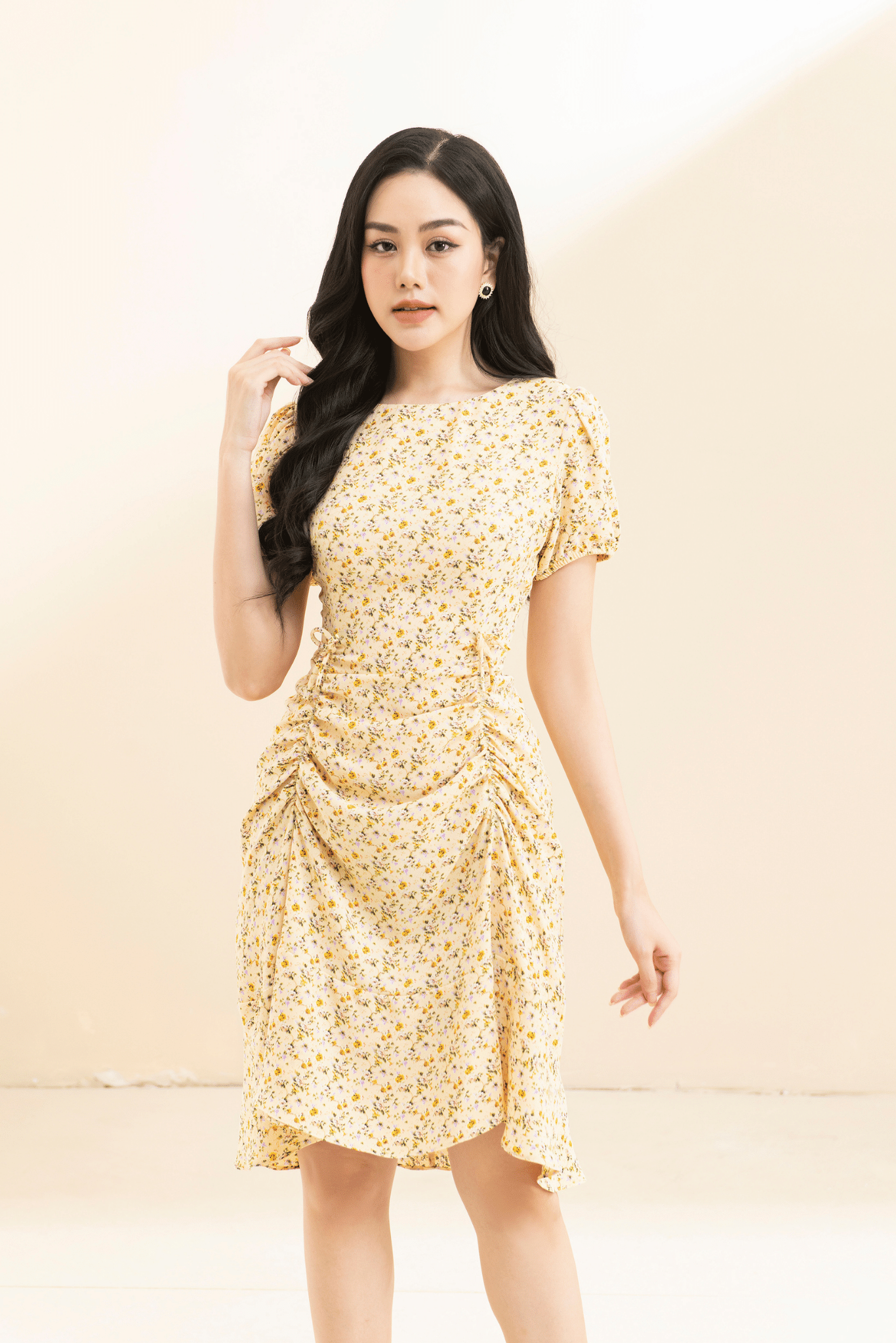 Đầm hoa nhí vàng #27 Đầm hoa nhí vàng
